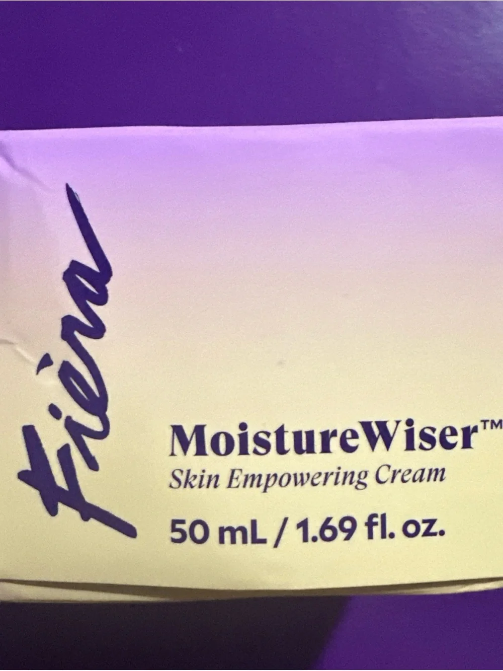 Fièra MoistureWiser Skin Empowering Cream, a 50 mL